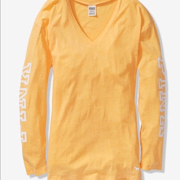 Vs pink campus long sleeve legging tee sz lg - Picture 1 of 2